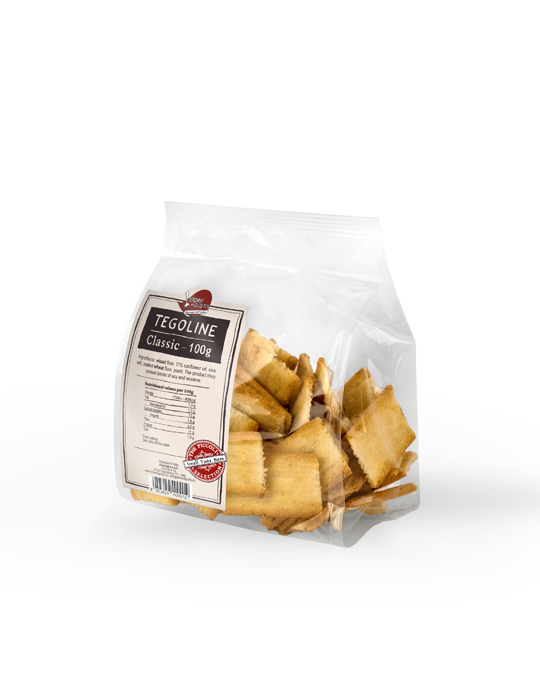 Tegoline prodotto da forno Storie di Gusto™ Linea Piccoli flow pack 100 grammi